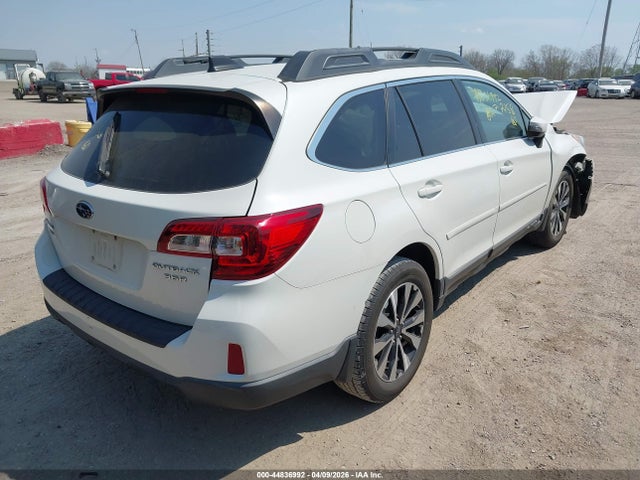 Продажа на аукционе авто 2016 Subaru Outback 3.6r Limited, vin: 4S4BSENC5G3277458, номер лота: 44836992