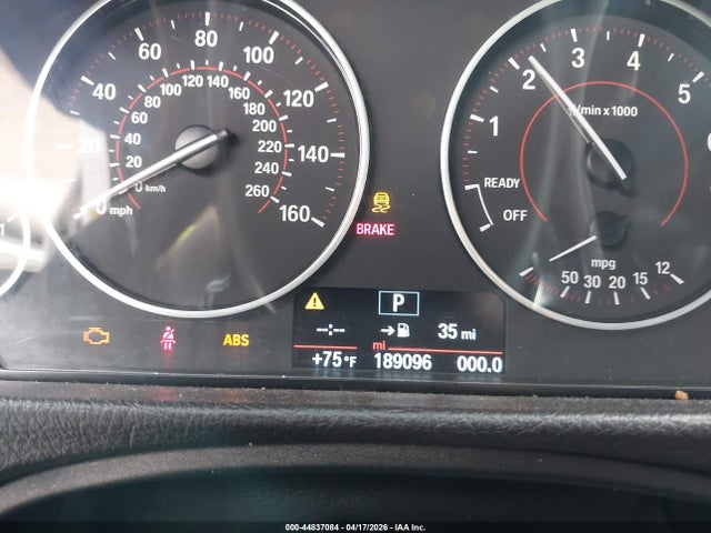 44837084 :رقم المزاد ، WBA8E9G56GNT83530 vin ، 2016 Bmw 328i مزاد بيع