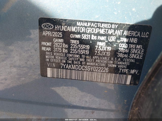 Hyundai IONIQ 5 SE 2025 7YAKMDDC5SY022226 Image 9