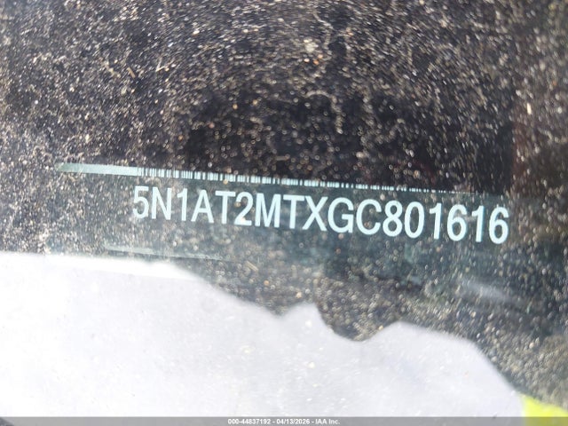 44837192 :رقم المزاد ، 5N1AT2MTXGC801616 vin ، 2016 Nissan Rogue S/sl/sv مزاد بيع