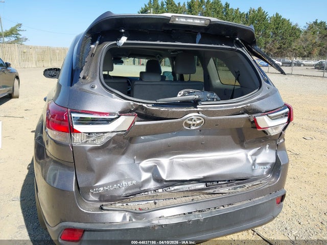 Продаж на аукціоні авто 2017 Toyota Highlander Le Plus, vin: 5TDBZRFH3HS475845, номер лоту: 44837198