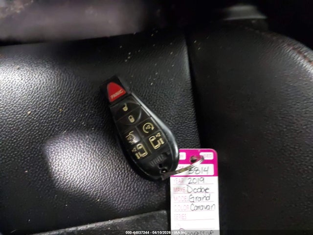 44837244 :رقم المزاد ، 2C4RDGEG6KR646095 vin ، 2019 Dodge Grand Caravan Gt مزاد بيع