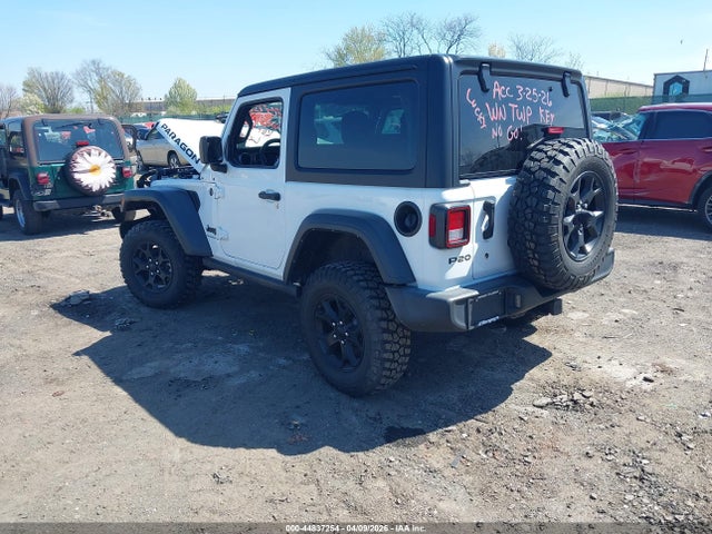 44837254 :رقم المزاد ، 1C4HJXAG1PW598188 vin ، 2023 Jeep Wrangler 2-door Willys Sport 4x4 مزاد بيع