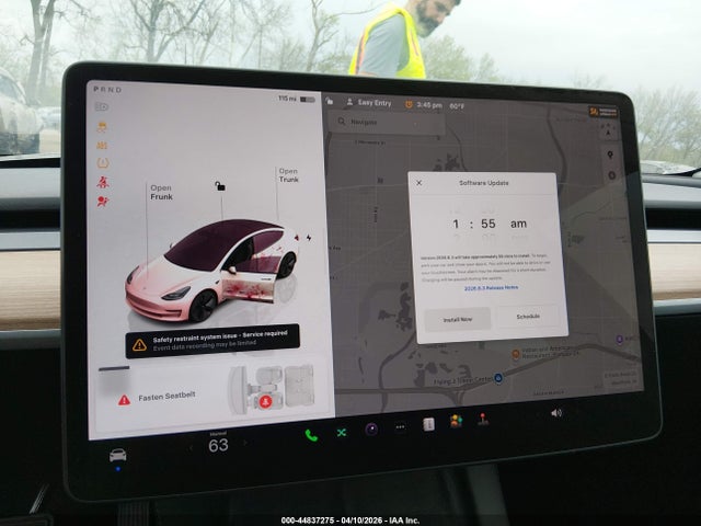 44837275 :رقم المزاد ، 5YJ3E1EA8PF692736 vin ، 2023 Tesla Model 3 Rear-wheel Drive مزاد بيع