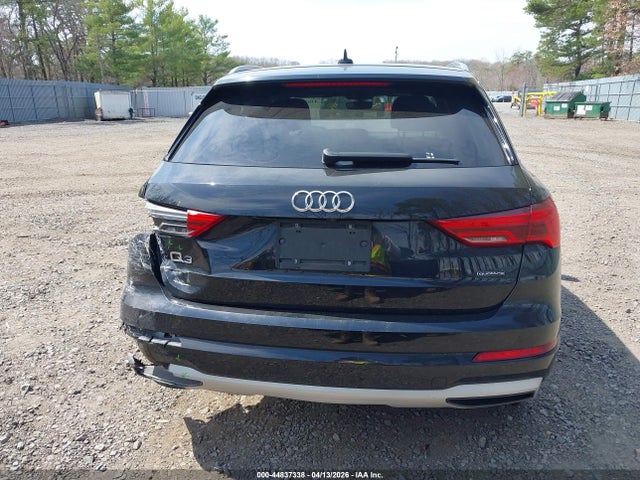 2021 Audi Q3 Premium 40 Tfsi Quattro Tiptronic მანქანა იყიდება აუქციონზე, vin: WA1AUCF3XM1096998, აუქციონის ნომერი: 44837338