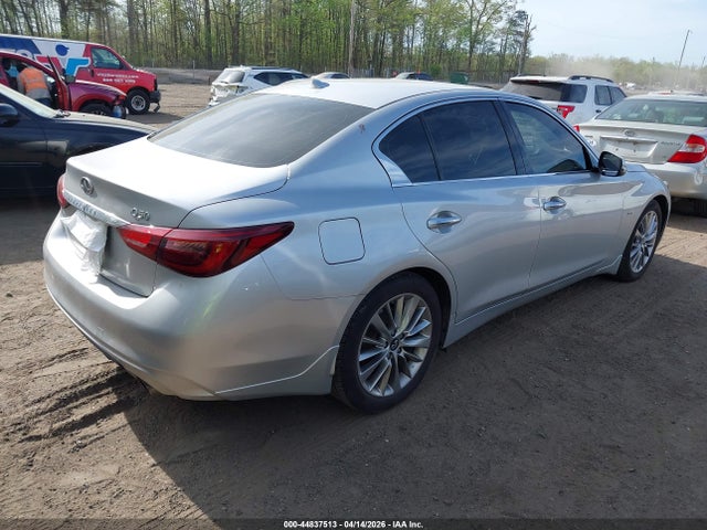 2019 Infiniti Q50 3.0t Luxe მანქანა იყიდება აუქციონზე, vin: JN1EV7AR2KM556497, აუქციონის ნომერი: 44837513