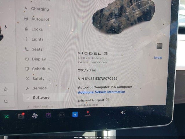 Aukcja sprzedaży 2018 Tesla Model 3 Long Range/performance, vin: 5YJ3E1EB7JF070595, numer aukcji: 44837528
