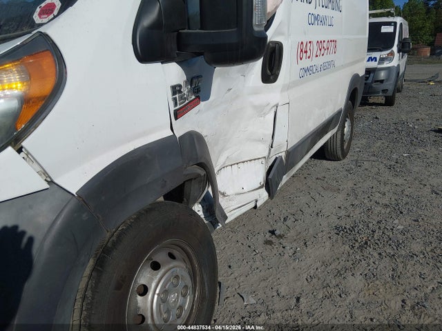 44837534 :رقم المزاد ، 3C6TRVBG3HE542679 vin ، 2017 Ram Promaster 1500 High Roof 136 Wb مزاد بيع