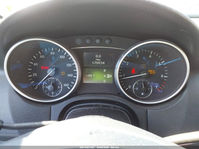 Aukcja sprzedaży 2010 Mercedes-benz Ml 350 4matic, vin: 4JGBB8GB3AA534108, numer aukcji: 44837597