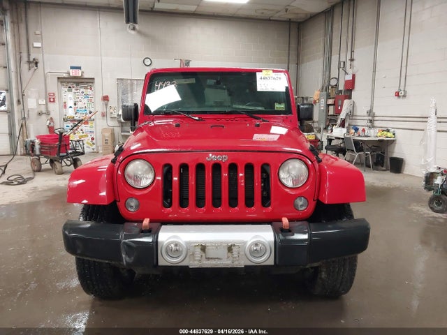 Продажа на аукционе авто 2014 Jeep Wrangler Sahara, vin: 1C4AJWBG2EL109760, номер лота: 44837629