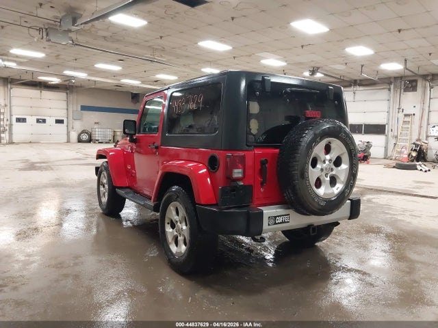Продажа на аукционе авто 2014 Jeep Wrangler Sahara, vin: 1C4AJWBG2EL109760, номер лота: 44837629