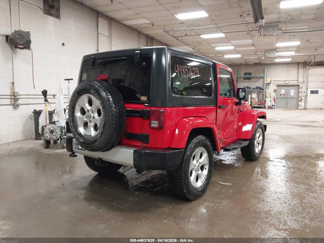 Продажа на аукционе авто 2014 Jeep Wrangler Sahara, vin: 1C4AJWBG2EL109760, номер лота: 44837629