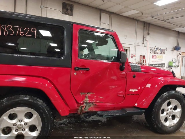 Продажа на аукционе авто 2014 Jeep Wrangler Sahara, vin: 1C4AJWBG2EL109760, номер лота: 44837629