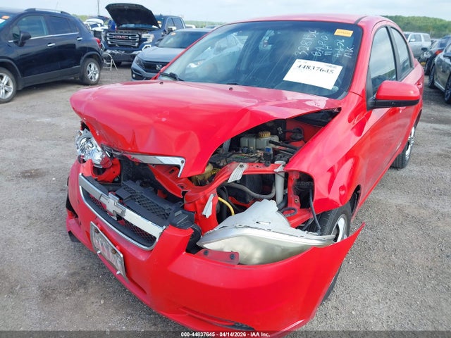 2010 Chevrolet Aveo მანქანა იყიდება აუქციონზე, vin: KL1TD5E2AB130301, აუქციონის ნომერი: 44837645
