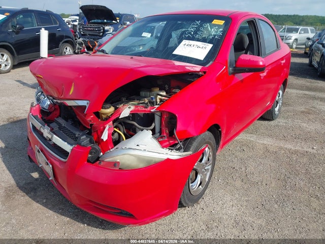 2010 Chevrolet Aveo მანქანა იყიდება აუქციონზე, vin: KL1TD5E2AB130301, აუქციონის ნომერი: 44837645