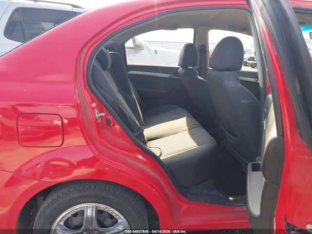 2010 Chevrolet Aveo მანქანა იყიდება აუქციონზე, vin: KL1TD5E2AB130301, აუქციონის ნომერი: 44837645