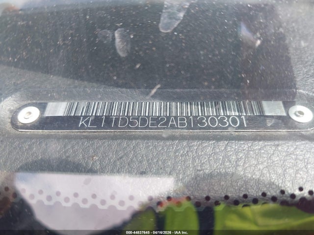2010 Chevrolet Aveo მანქანა იყიდება აუქციონზე, vin: KL1TD5E2AB130301, აუქციონის ნომერი: 44837645