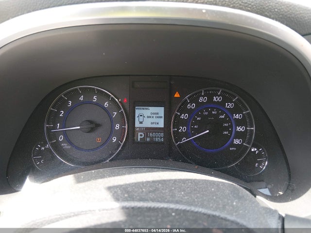 Продажа на аукционе авто 2012 Infiniti Fx35, vin: JN8AS1MW6CM154782, номер лота: 44837653