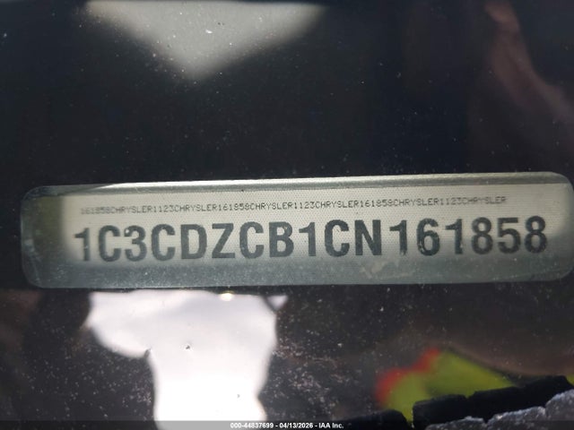 Aukcja sprzedaży 2012 Dodge Avenger Sxt, vin: 1C3CDZCB1CN161858, numer aukcji: 44837699