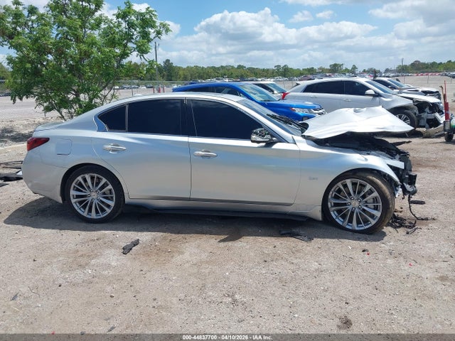 2018 Infiniti Q50 3.0t Sport მანქანა იყიდება აუქციონზე, vin: JN1EV7AR6JM435406, აუქციონის ნომერი: 44837700