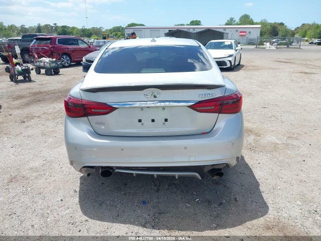 2018 Infiniti Q50 3.0t Sport მანქანა იყიდება აუქციონზე, vin: JN1EV7AR6JM435406, აუქციონის ნომერი: 44837700