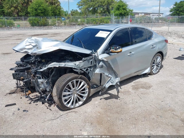 2018 Infiniti Q50 3.0t Sport მანქანა იყიდება აუქციონზე, vin: JN1EV7AR6JM435406, აუქციონის ნომერი: 44837700