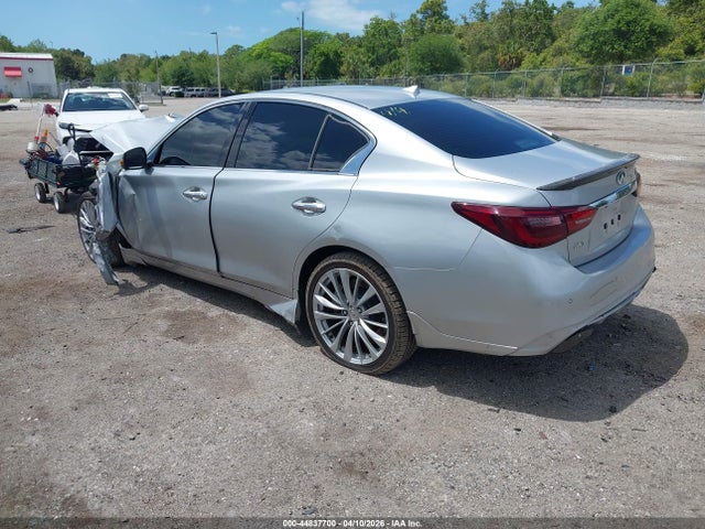 2018 Infiniti Q50 3.0t Sport მანქანა იყიდება აუქციონზე, vin: JN1EV7AR6JM435406, აუქციონის ნომერი: 44837700