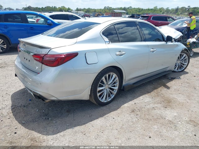 2018 Infiniti Q50 3.0t Sport მანქანა იყიდება აუქციონზე, vin: JN1EV7AR6JM435406, აუქციონის ნომერი: 44837700