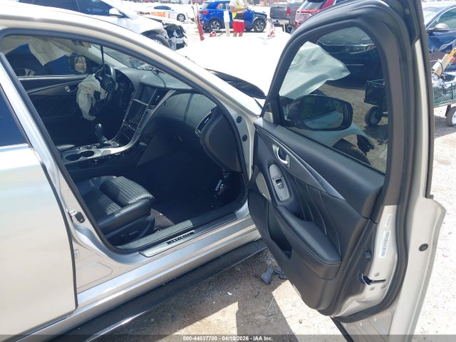 2018 Infiniti Q50 3.0t Sport მანქანა იყიდება აუქციონზე, vin: JN1EV7AR6JM435406, აუქციონის ნომერი: 44837700
