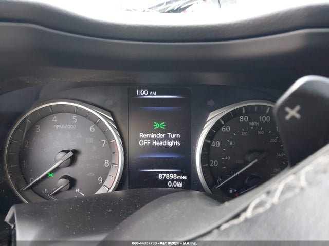 2018 Infiniti Q50 3.0t Sport მანქანა იყიდება აუქციონზე, vin: JN1EV7AR6JM435406, აუქციონის ნომერი: 44837700