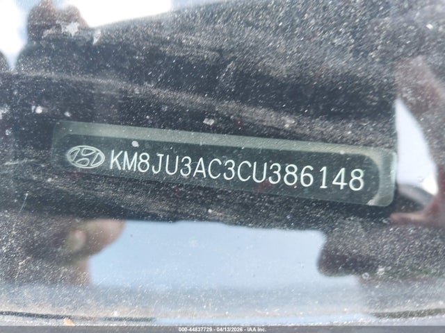 Aukcja sprzedaży 2012 Hyundai Tucson Gls, vin: KM8JU3AC3CU386148, numer aukcji: 44837729