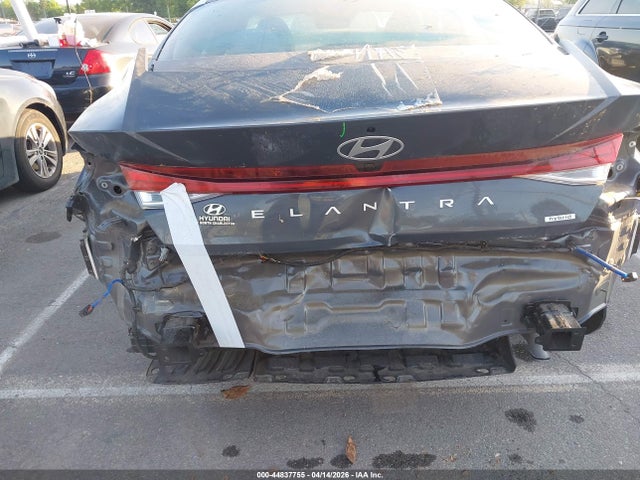 2024 Hyundai Elantra Hybrid Limited მანქანა იყიდება აუქციონზე, vin: KMHLN4DJ0RU096822, აუქციონის ნომერი: 44837755