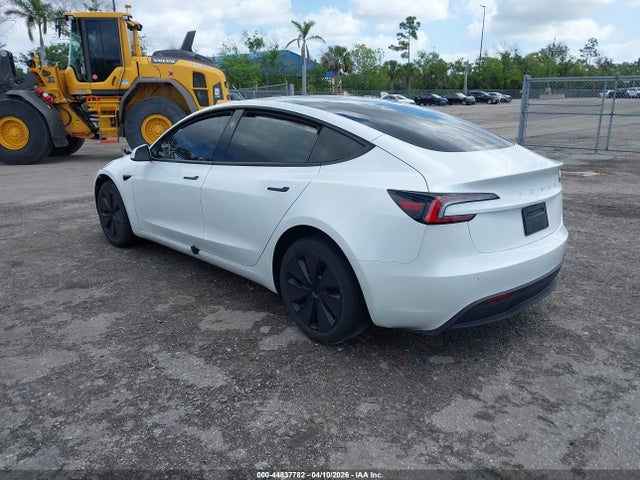 Aukcja sprzedaży 2025 Tesla Model 3 Long Range Rear-wheel Drive/standard Rear-wheel Drive, vin: 5YJ3E1EA2SF019417, numer aukcji: 44837782