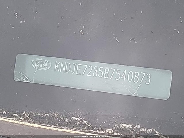 Aukcja sprzedaży 2008 Kia Sportage Lx V6, vin: KNDJE723587540873, numer aukcji: 44837800
