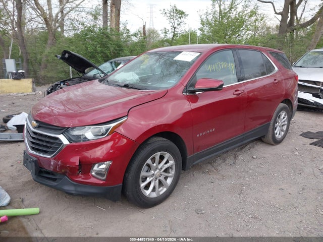 2020 Chevrolet Equinox Fwd Lt 1.5l Turbo მანქანა იყიდება აუქციონზე, vin: 3GNAXKEV5LS565848, აუქციონის ნომერი: 44837949