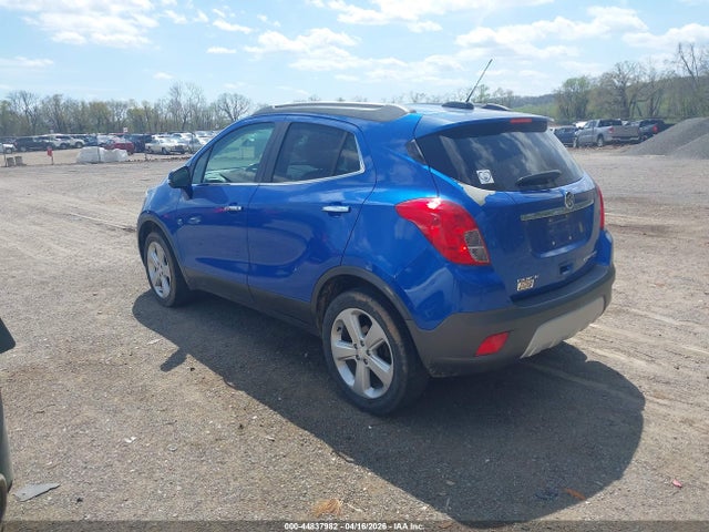 2015 Buick Encore Leather მანქანა იყიდება აუქციონზე, vin: KL4CJGSB3FB076322, აუქციონის ნომერი: 44837982
