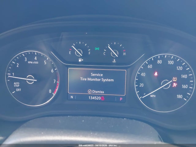 44838023 :رقم المزاد ، W04GM6SX5K1044437 vin ، 2019 Buick Regal Sportback Fwd Preferred Ii مزاد بيع
