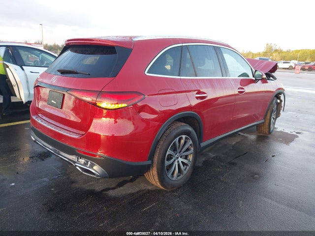44838027 :رقم المزاد ، W1NKM4GB2RF130389 vin ، 2024 Mercedes-benz Glc 300 Suv مزاد بيع