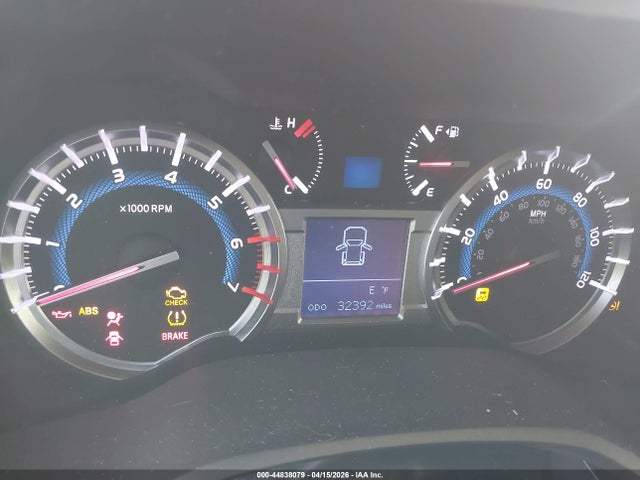 2018 Toyota 4runner Trd Off Road Premium მანქანა იყიდება აუქციონზე, vin: JTEBU5JR2J5601899, აუქციონის ნომერი: 44838079