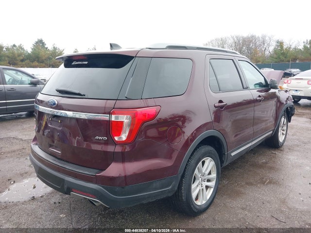 44838207 :رقم المزاد ، 1FM5K8D82JGA39367 vin ، 2018 Ford Explorer Xlt مزاد بيع