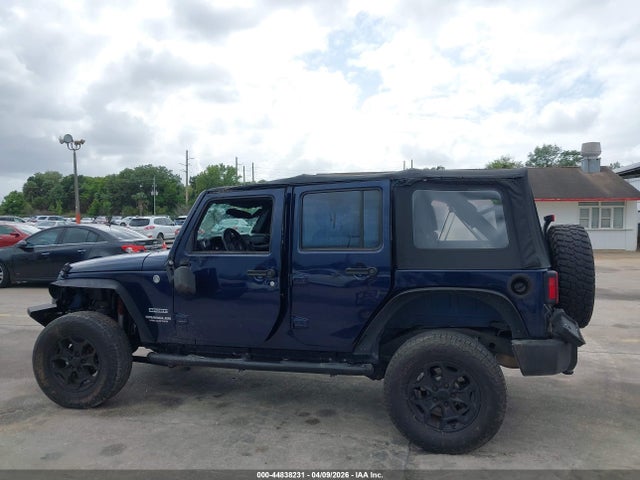 2013 Jeep Wrangler Unlimited Sport მანქანა იყიდება აუქციონზე, vin: 1C4BJWDG6DL522362, აუქციონის ნომერი: 44838231