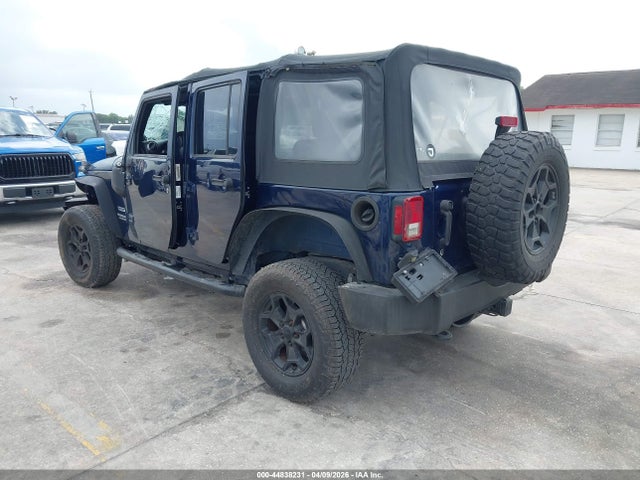 2013 Jeep Wrangler Unlimited Sport მანქანა იყიდება აუქციონზე, vin: 1C4BJWDG6DL522362, აუქციონის ნომერი: 44838231