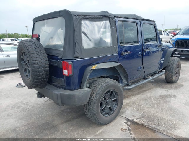 2013 Jeep Wrangler Unlimited Sport მანქანა იყიდება აუქციონზე, vin: 1C4BJWDG6DL522362, აუქციონის ნომერი: 44838231