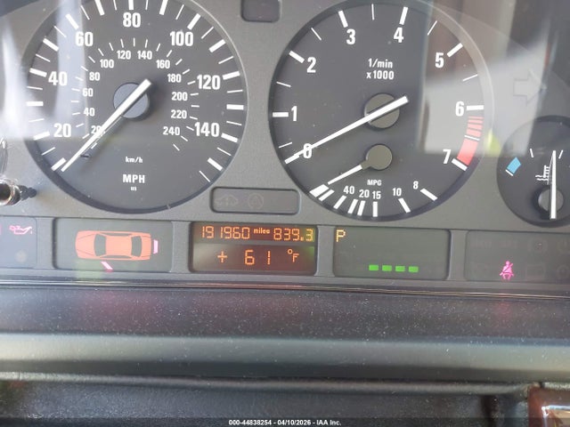 Продажа на аукционе авто 2001 Bmw 525ia, vin: WBADT43461GX22772, номер лота: 44838254