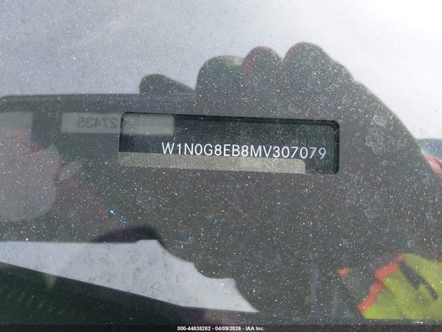 44838282 :رقم المزاد ، W1N0G8EB8MV307079 vin ، 2021 Mercedes-benz Glc 300 4matic Suv مزاد بيع