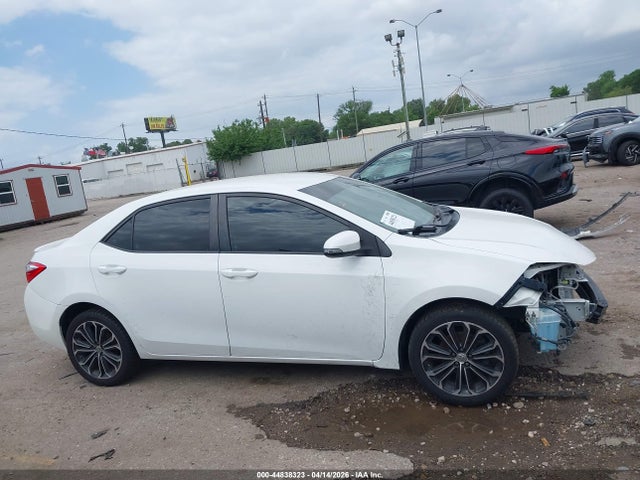 44838323 :رقم المزاد ، 5YFBURHE0GP456307 vin ، 2016 Toyota Corolla S Plus مزاد بيع