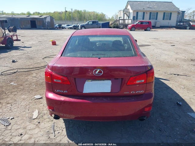 2006 Lexus Is 250 მანქანა იყიდება აუქციონზე, vin: JTHCK262062008395, აუქციონის ნომერი: 44838328