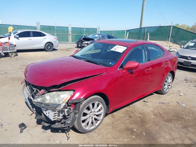 2006 Lexus Is 250 მანქანა იყიდება აუქციონზე, vin: JTHCK262062008395, აუქციონის ნომერი: 44838328