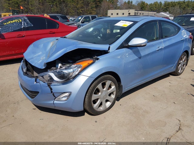 2012 Hyundai Elantra Limited (ulsan Plant) მანქანა იყიდება აუქციონზე, vin: KMHDH4AE8CU381469, აუქციონის ნომერი: 44838379