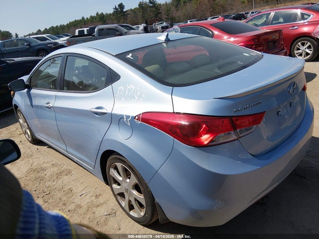2012 Hyundai Elantra Limited (ulsan Plant) მანქანა იყიდება აუქციონზე, vin: KMHDH4AE8CU381469, აუქციონის ნომერი: 44838379